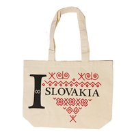 Plátená taška I love Slovakia